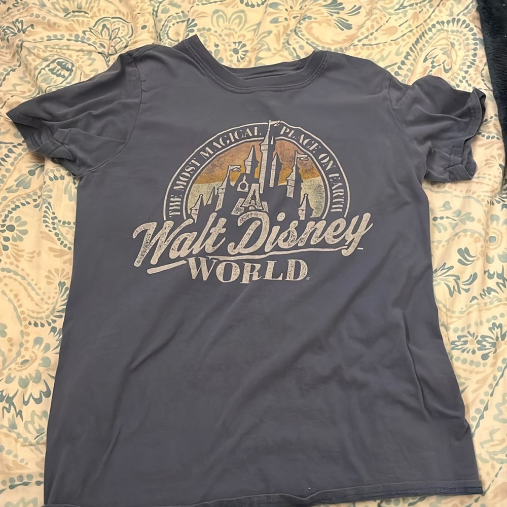 Blue Walt Disney World Tee (Small)